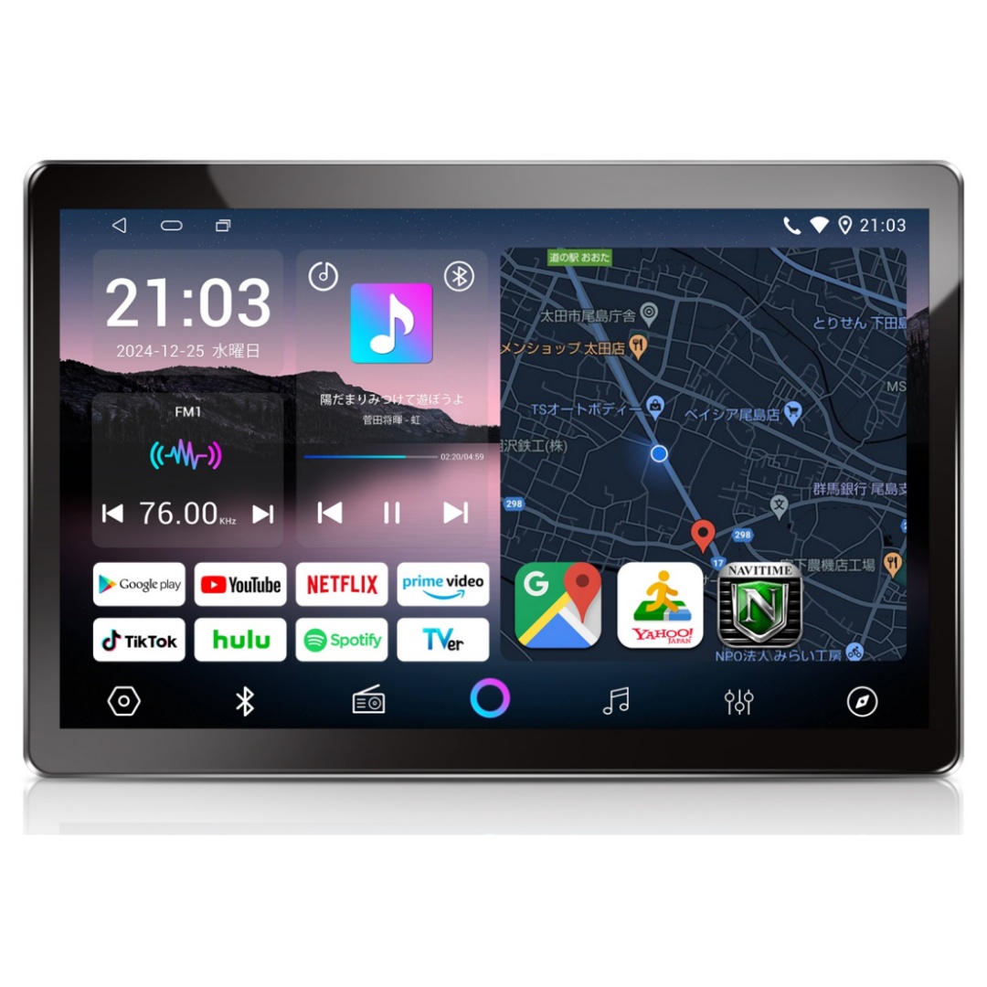 PORMIDO カーナビ ナビ 11.8インチ PORMIDO ディスプレイオーディオ 11.8インチ 6+128GB 2000*1200