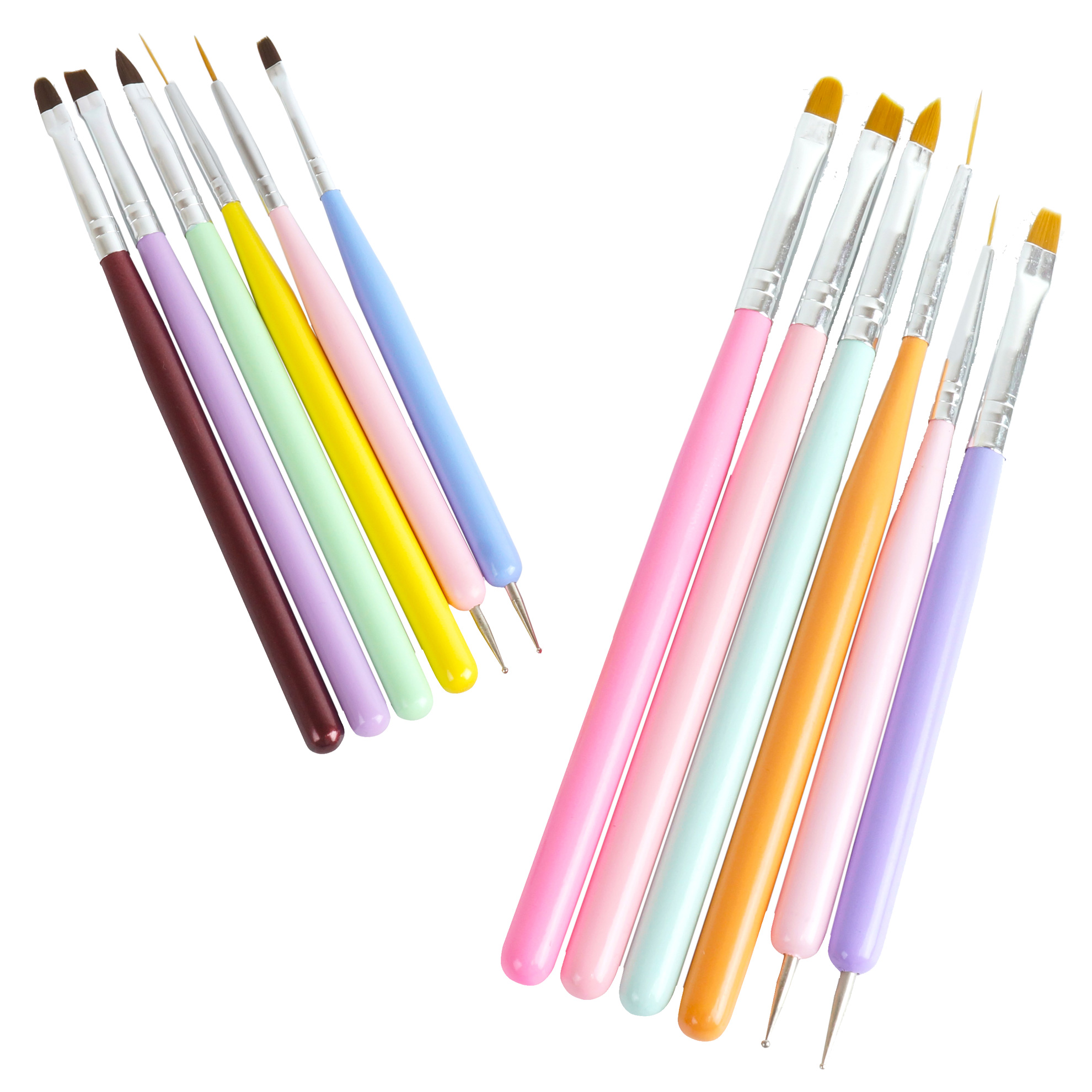 ネイル ブラシ 6本セット ジェル ネイルアート ネイル用品
