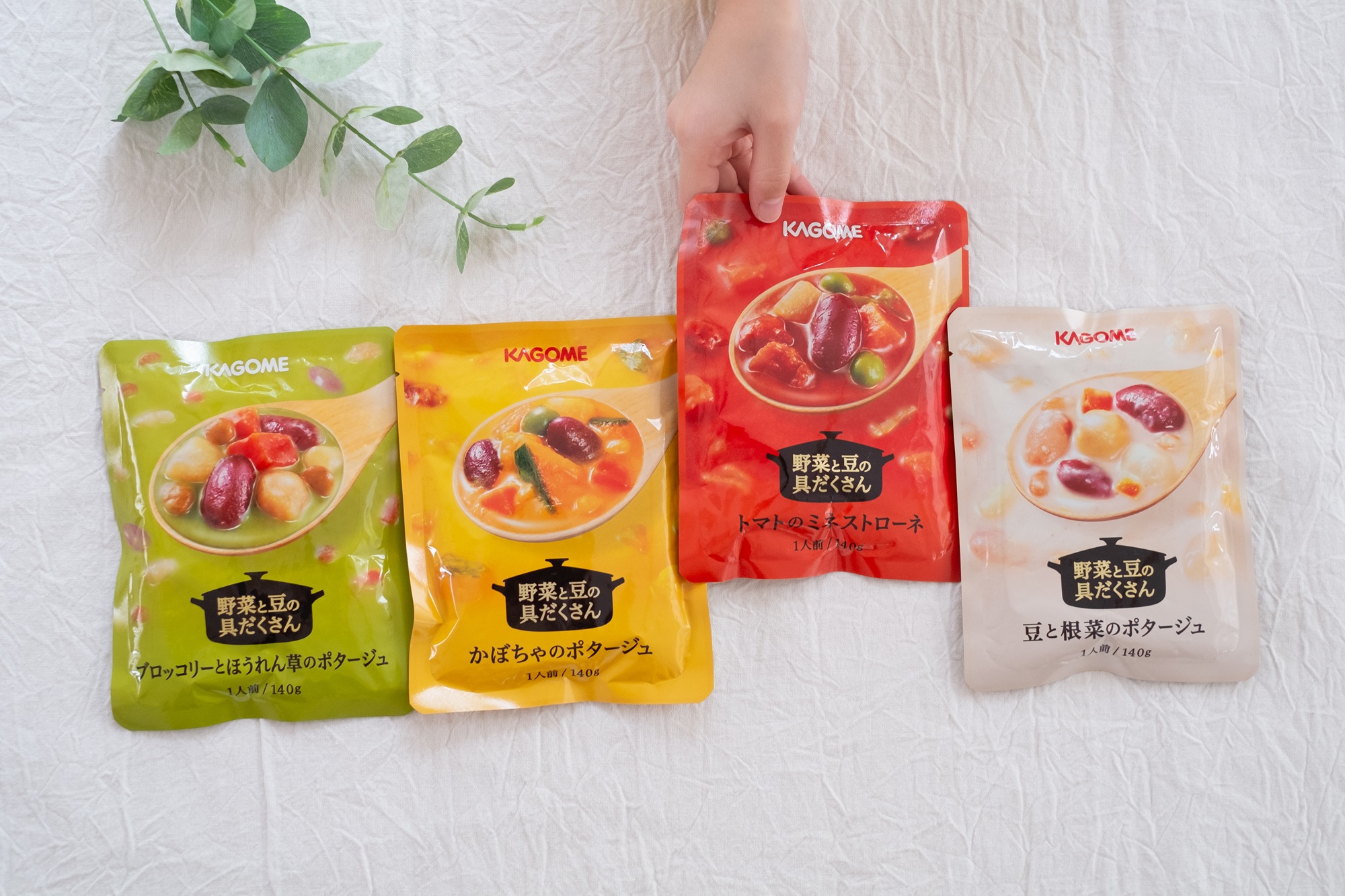 KAGOME カゴメ公式 野菜と豆の具だくさんポタージュセット 16