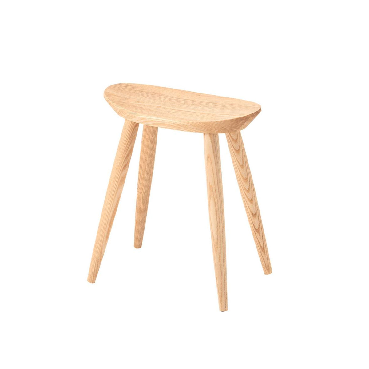 美品　cosine コサイン　ハイスツール　タモ材　旭川家具 旭川家具 cosine コサイン ハイスツール 国産家具 無垢 スツール