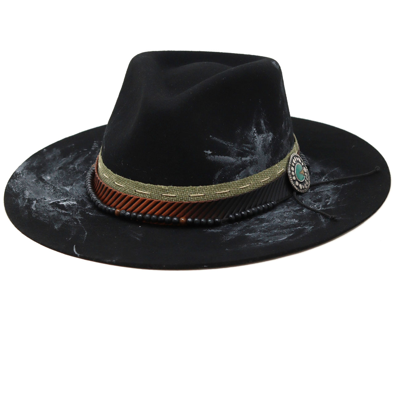Eddy made in USA ウエスタンハット　カーボーイハット　ウール Eddy made in USA ウエスタンハット カーボーイハット ウール