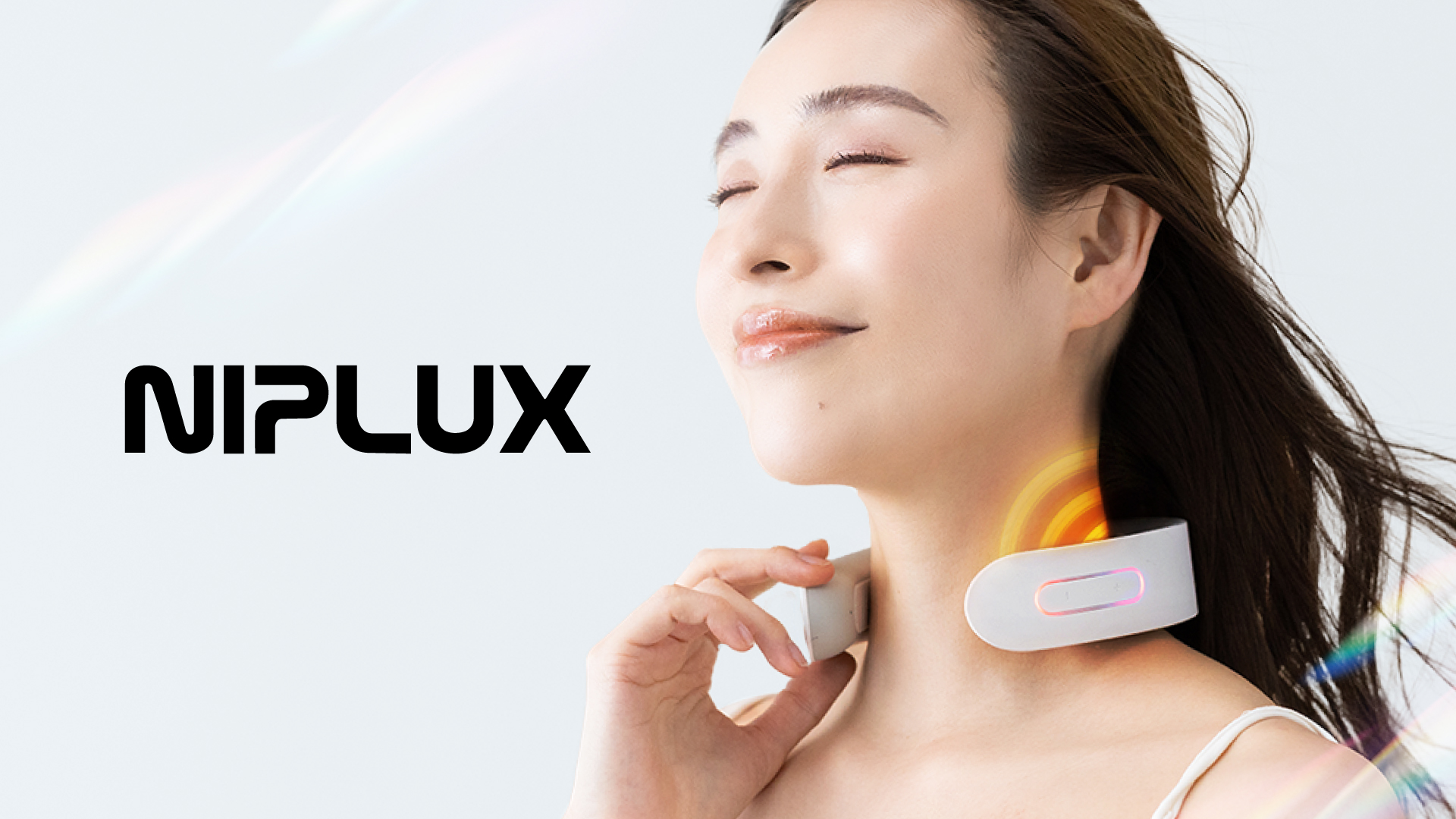NIPLUX ネックマッサージャー 首マッサージ器 NECK RELAX