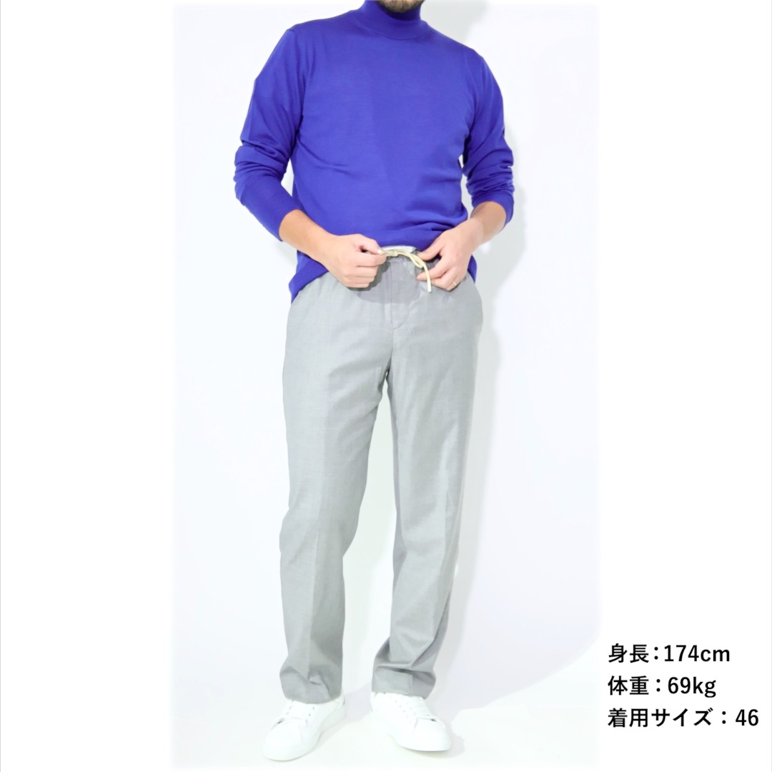 新品未使用！PT TORINO パンツターコイズサイズ48 PT TORINO ピーティートリノ / Edge FREEDOM FIT イージー