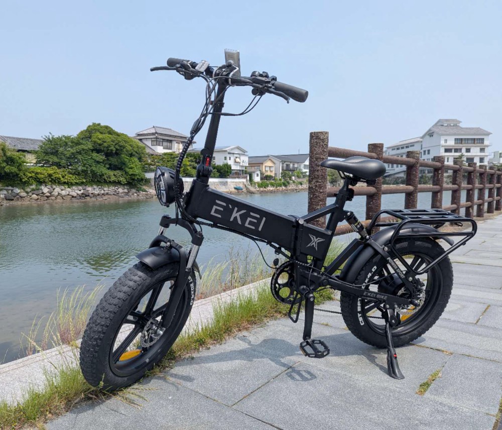Amazon | 公道走行可能 折りたたみ自転車 電動 アシスト自転車