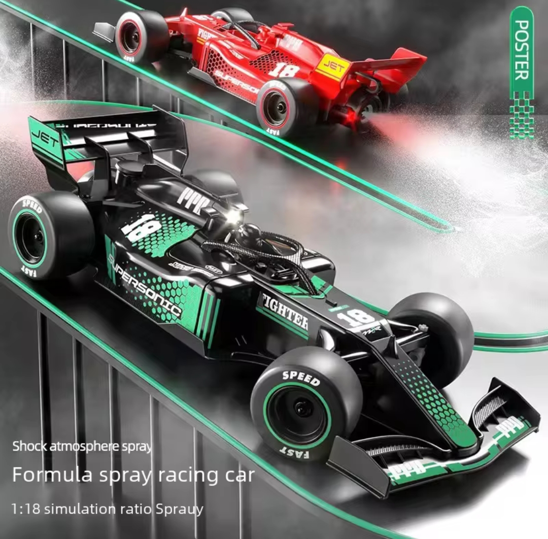 ラジコンF1 ラジコン F1レーシング (リアル排煙&光るLED) : WORLD TOYS