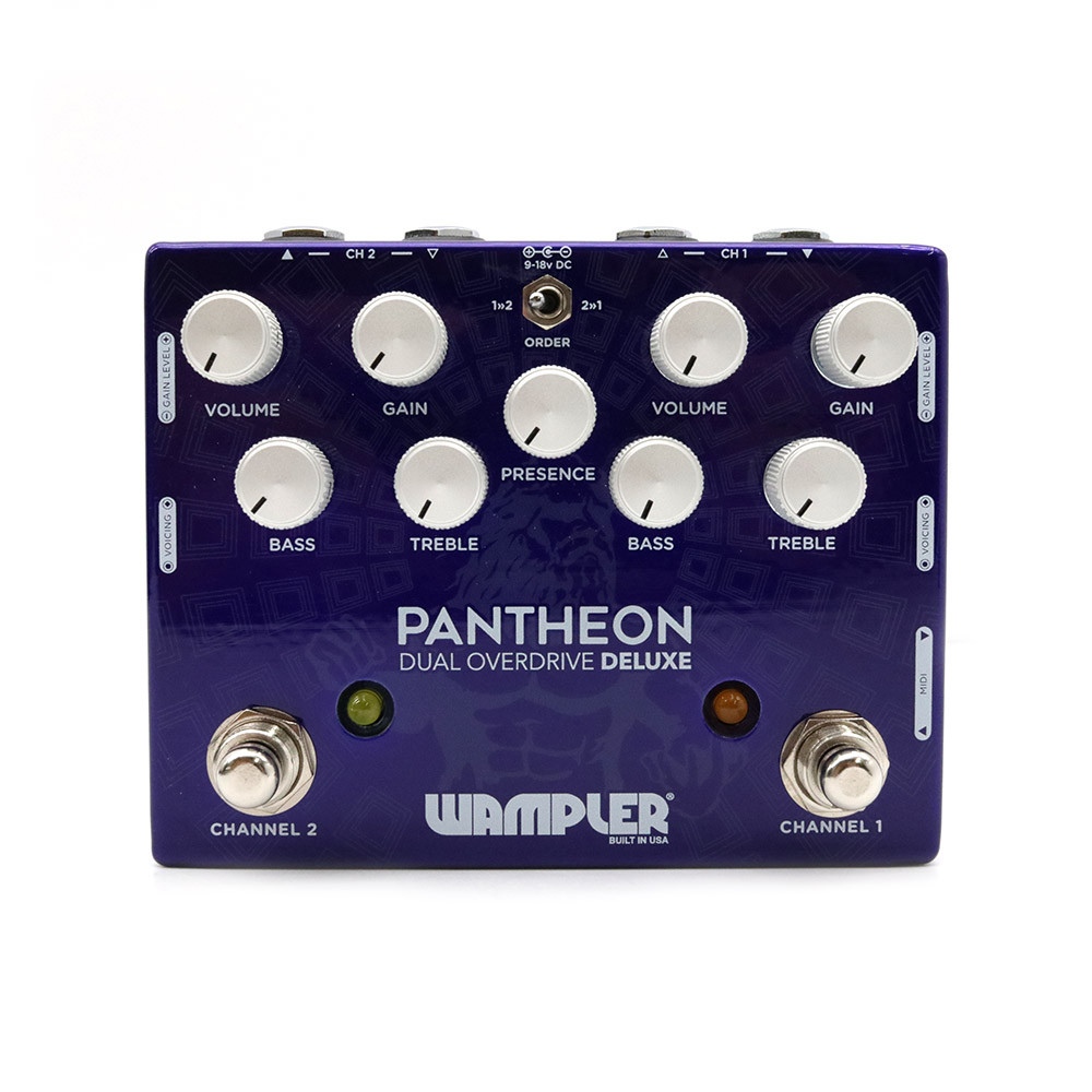 WAMPLER PANTHEON オーバードライブ Wampler Pantheon Deluxe Dual Overdrive オーバードライブ