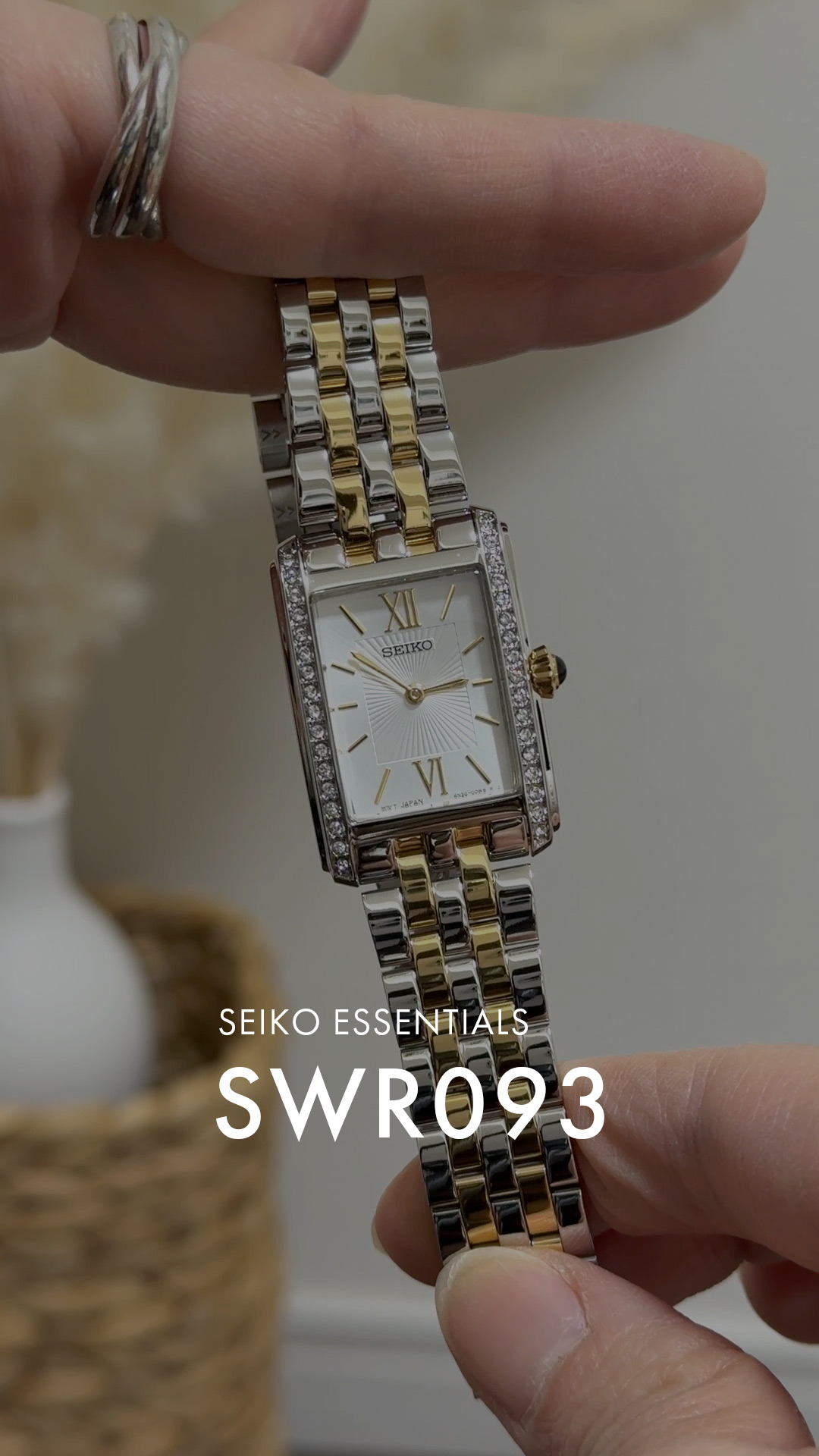SEIKO 並行輸入品 10年保証 日本未発売 ESSENTIALS LADYS
