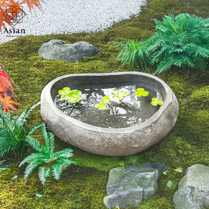 噴水 つくばい 手水鉢 湧水 循環式 ポンプ式 陶器⁇ 石材⁇ シンプル モダン 噴水 つくばい 手水鉢 湧水 循環式 ポンプ式 陶器⁇ 石材