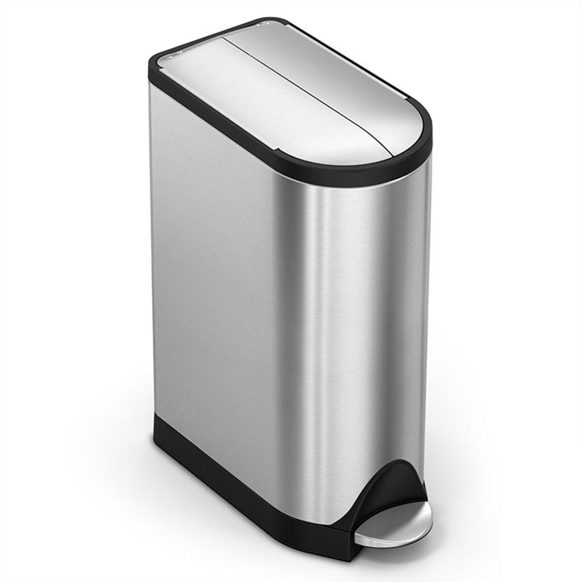 シンプルヒューマン simplehuman ゴミ箱 バタフライ 新品 傷あり シンプルヒューマン バタフライステップカン スリム 18L