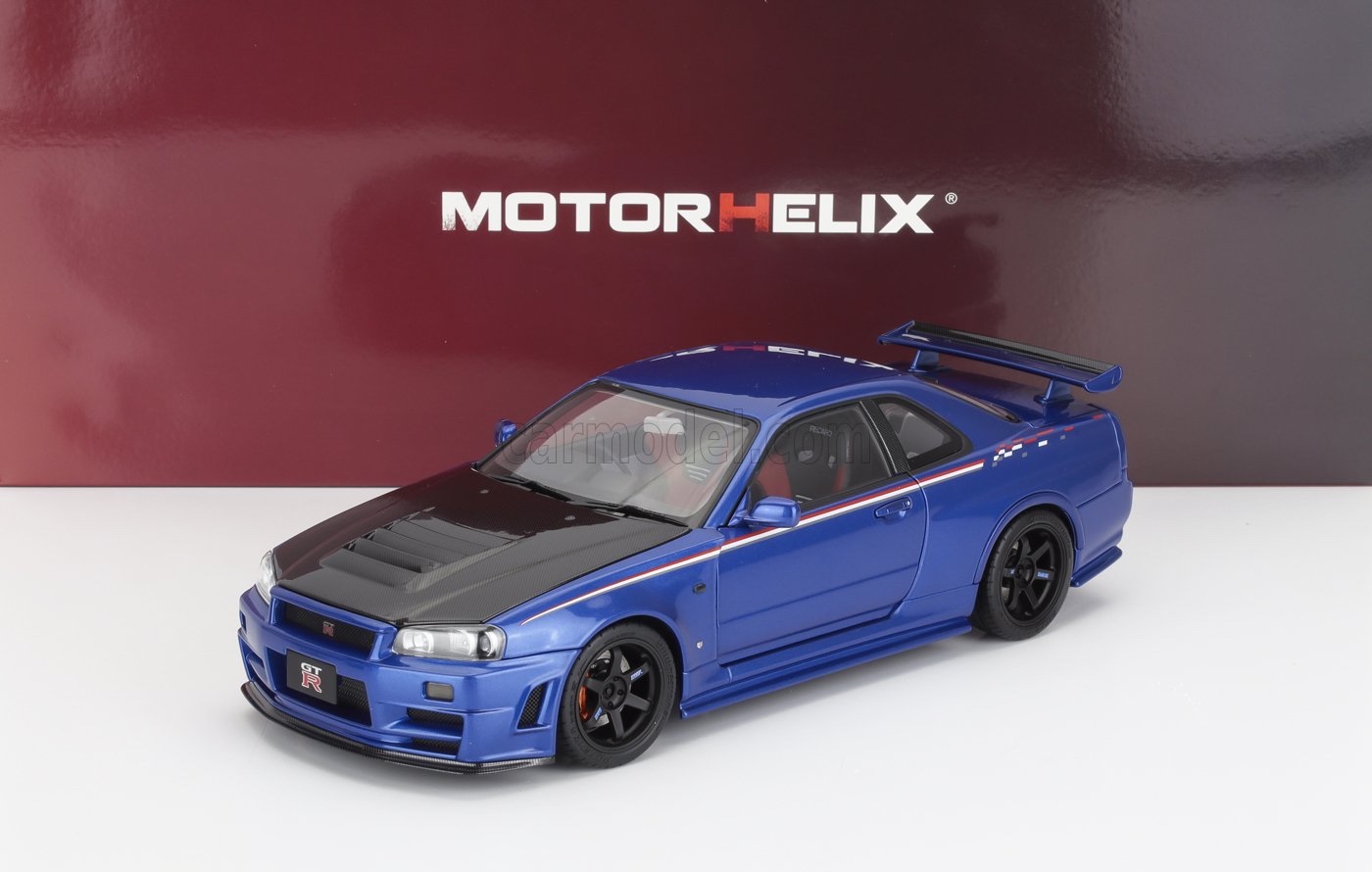 日産 ミニカー 1/18 ニッサン スカイライン GTR MOTORHELIX