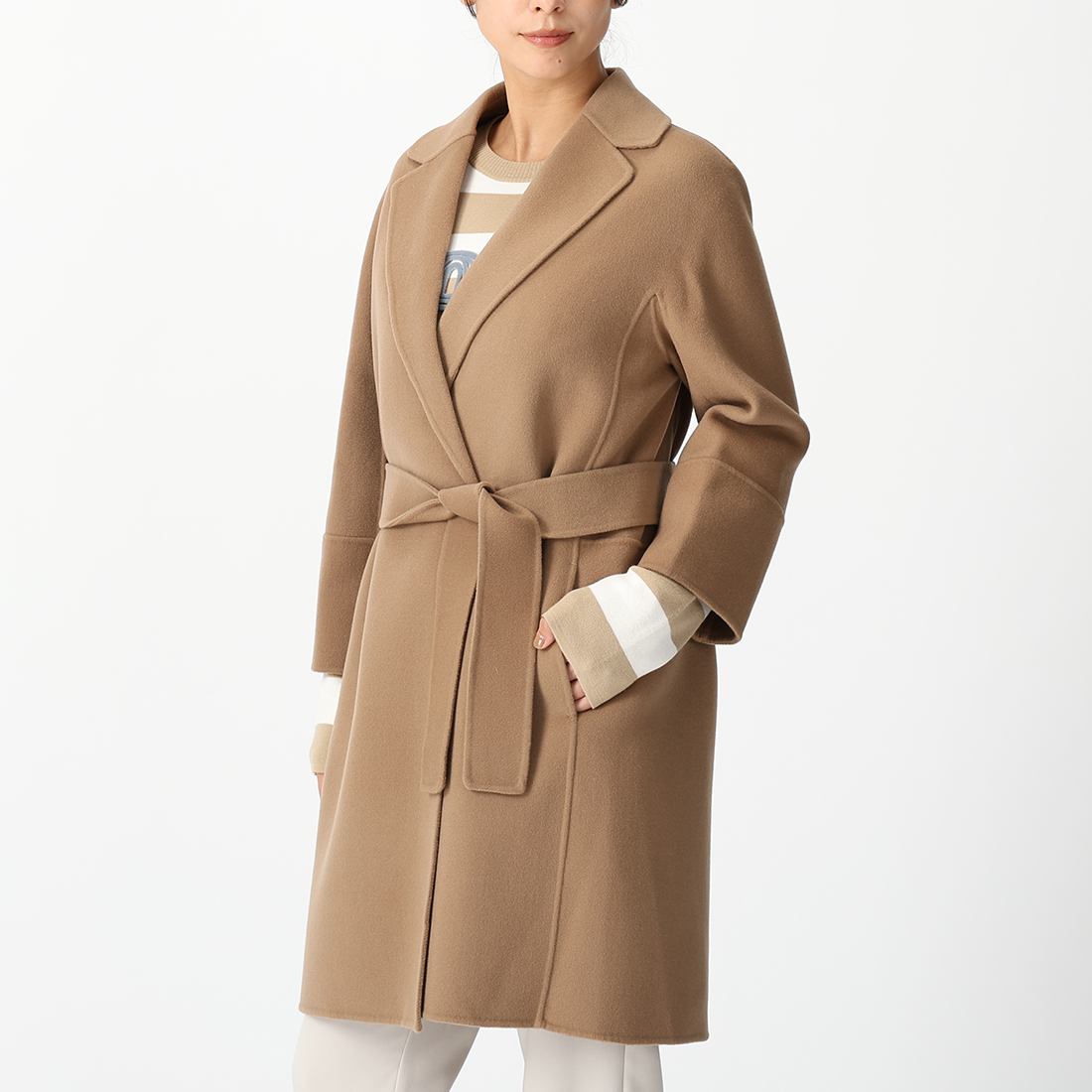 マックスマーラ　銀タグ　ヴァージンウール　コート Max Mara マックスマーラ コート アロナ S MAX MARA ピュアヴァージン