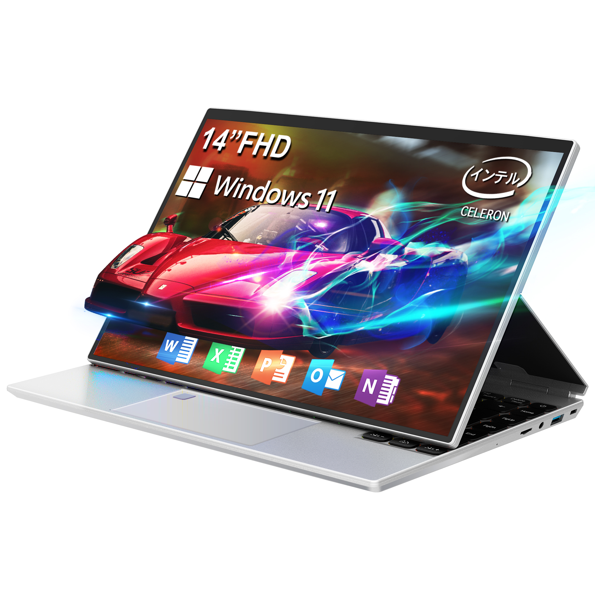VETESA ノートパソコン タッチパネル 14インチWindows 11 WPS