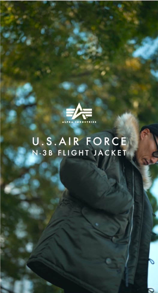 Alpha Industries ALPHA アルファ N-3Bフライトジャケット JAPAN