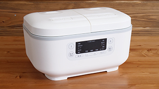 life_mart 3.5合×2 ホームダブルインナー 一体型 多機能炊飯器