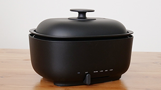 無印良品 無印良品 深型ホットプレート MJ-HPFK1 ホットプレート