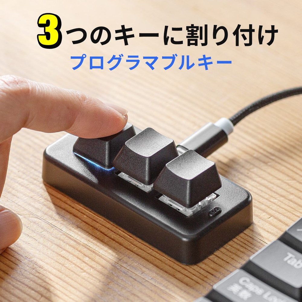 SANWA SUPPLY プログラマブルキーボード ショートカット割付
