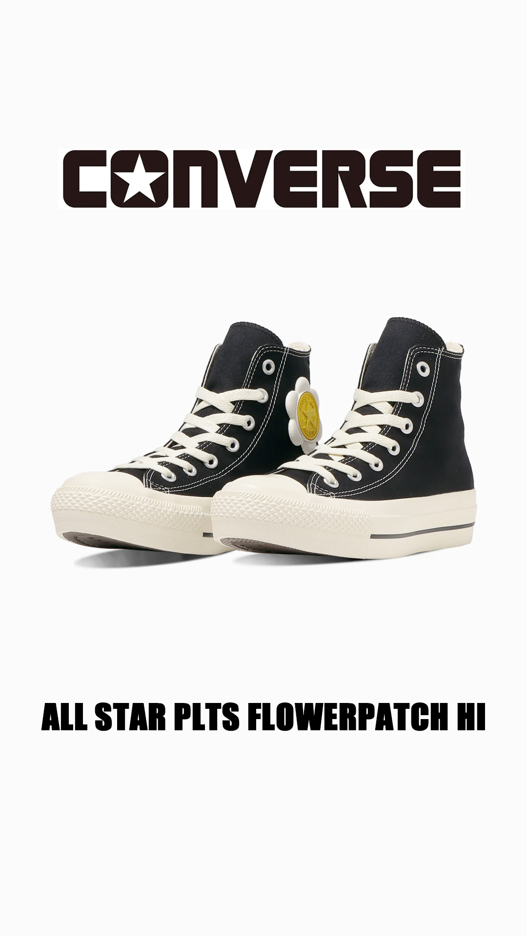 ALL STAR CONVERSE PLTS FLOWERPATCH HI コンバース