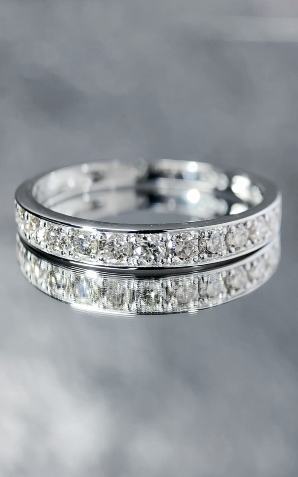 楽天市場】K18 ダイヤモンド リング 0.5ct ベゼルセッティング
