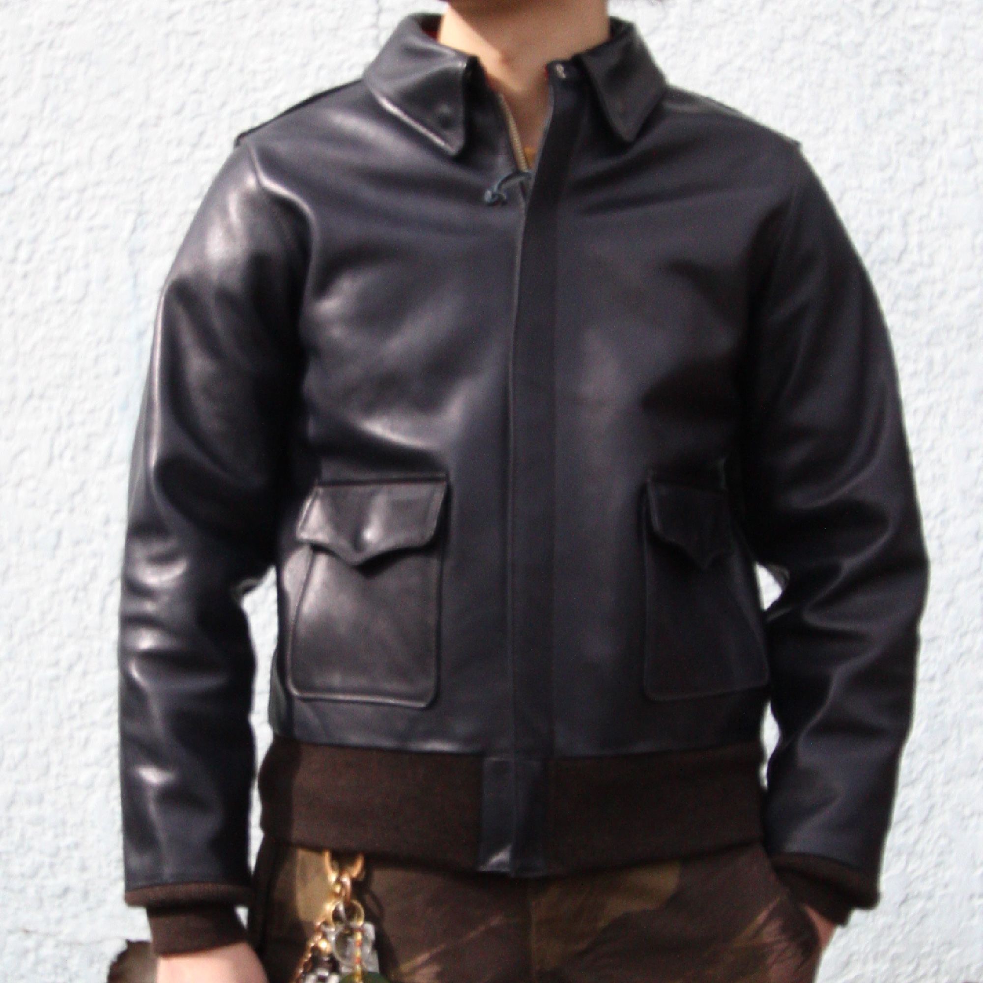 Y'2 LEATHER 2024‐2025年 Newモデル Type A-2 プルアップホース