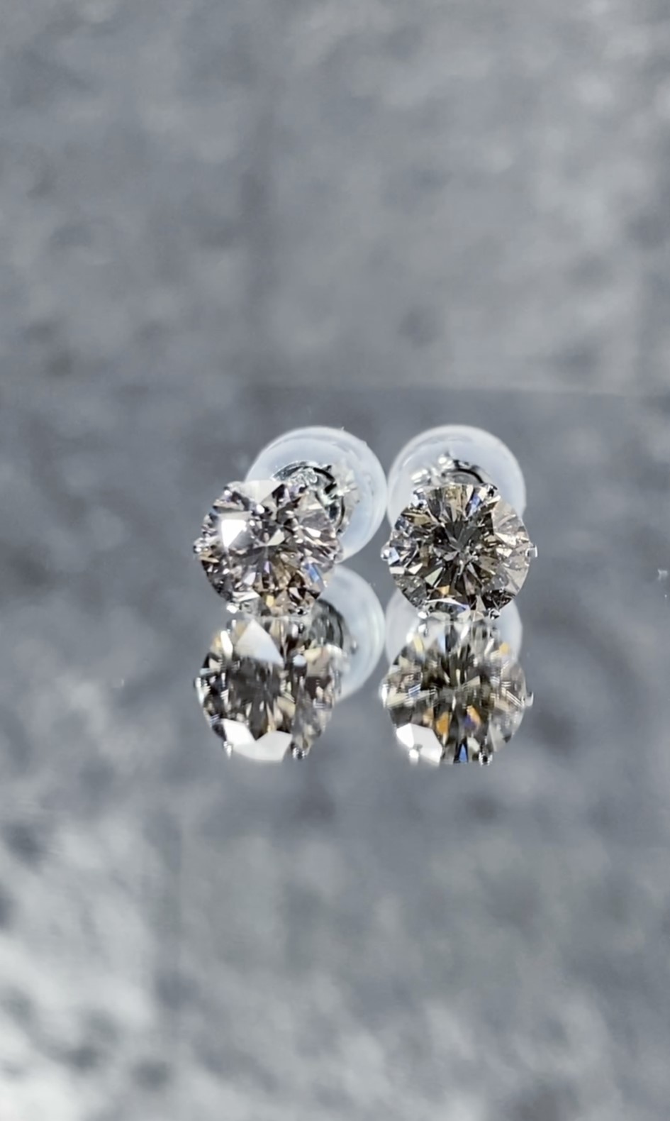 楽天市場】ダイヤ ピアス 一粒 ダイヤモンド 0.8ct Pt900
