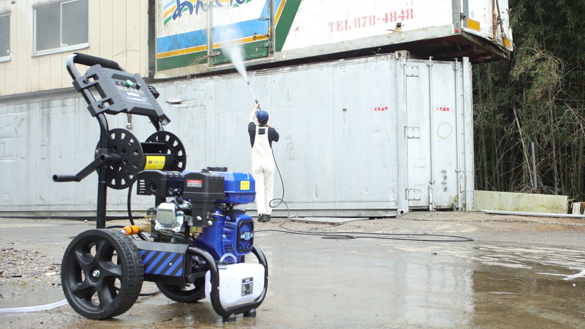 ★自吸式！★Gaidoh エンジン式高圧洗浄機 ガソリン エンジン 19Mpa Amazon | 高圧洗浄機エンジン式 Gaidoh エンジ 付き高圧洗浄機