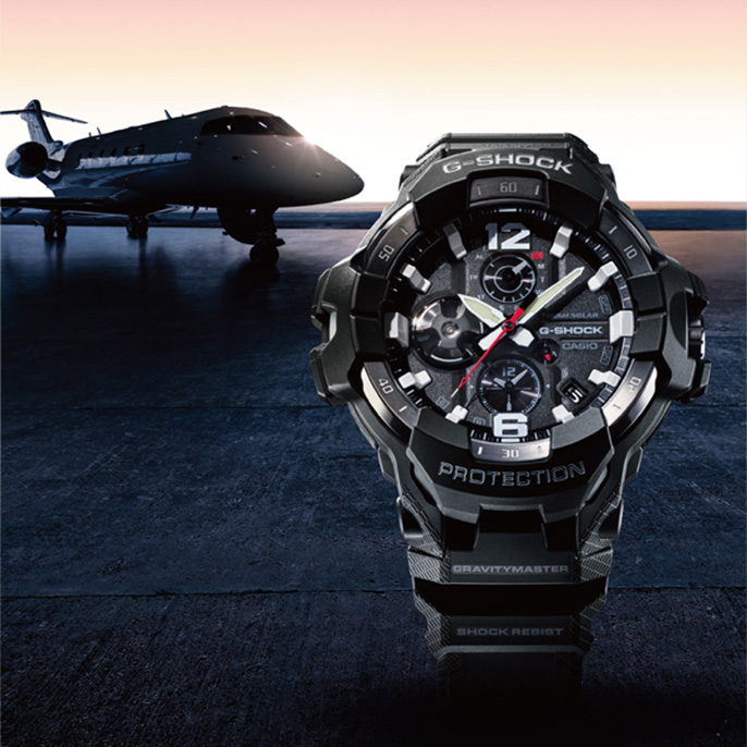 MASTER OF GーAIR G-SHOCK グラビティマスター GR-B300-1A4JF