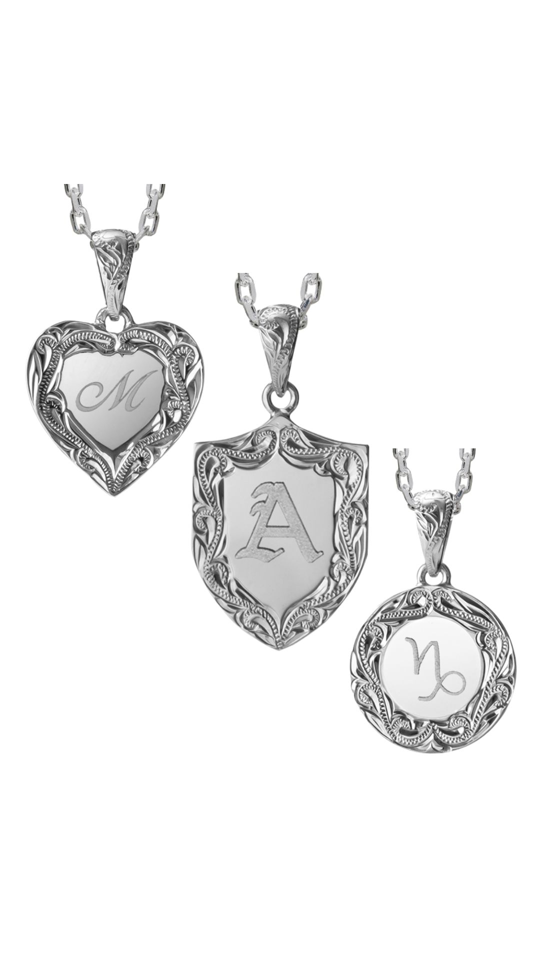 ハワイアンジュエリー メンズ ネックレス 刻印無料 誕生石入れ可 シルバー925 マイレリーフ カットアウト 40代 50代 30代 20代 | BYTHESEA ハワイアンジュエリー ネックレス 刻印無料 誕生石