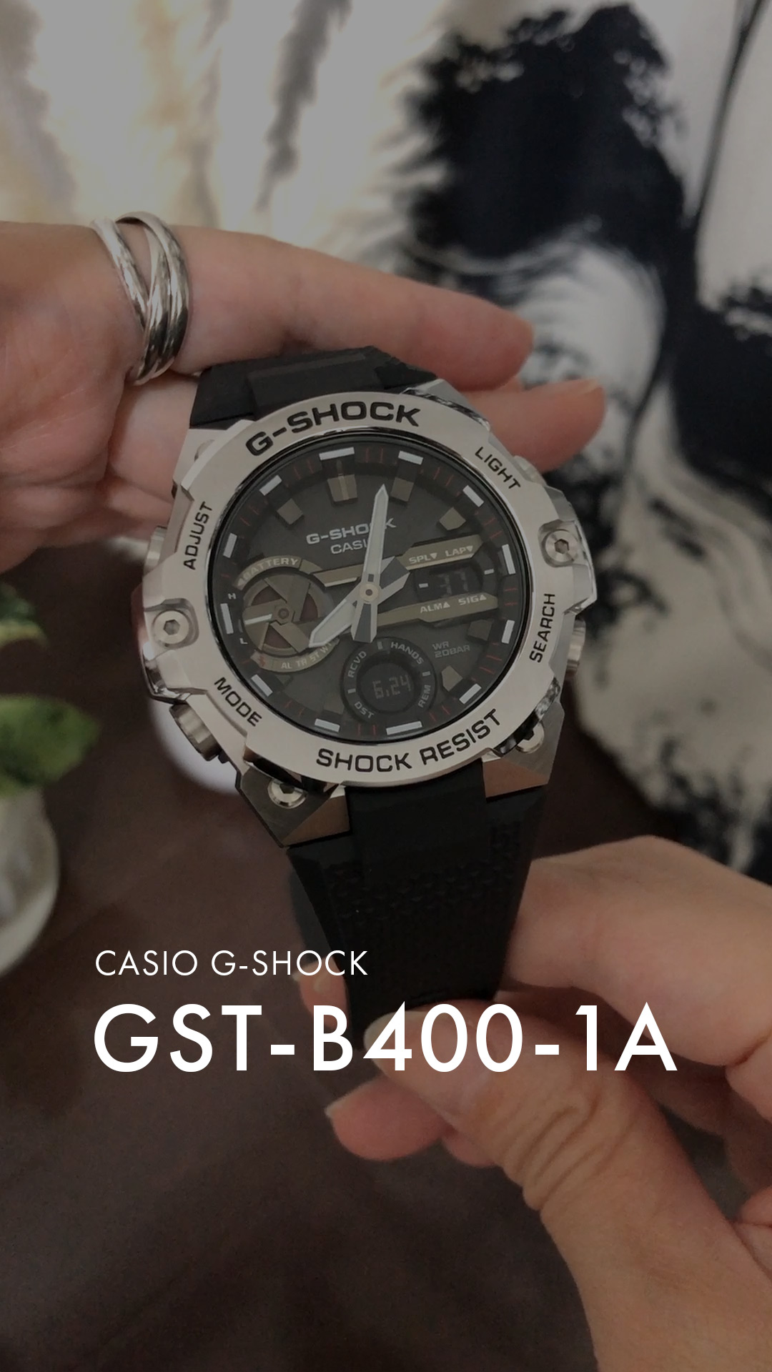 G-STEEL 並行輸入品 10年保証 CASIO G-SHOCK カシオ Gショック G