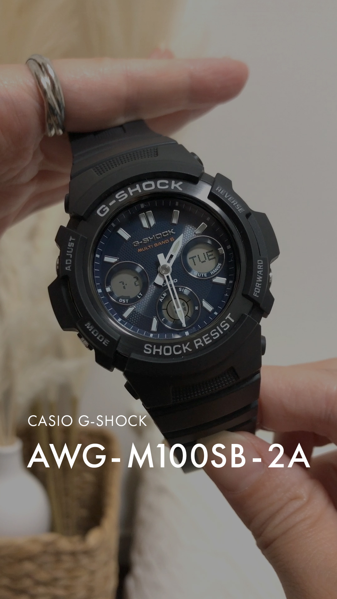 ソーラークロノグラフ（LINEAGE） 並行輸入品 10年保証 CASIO G