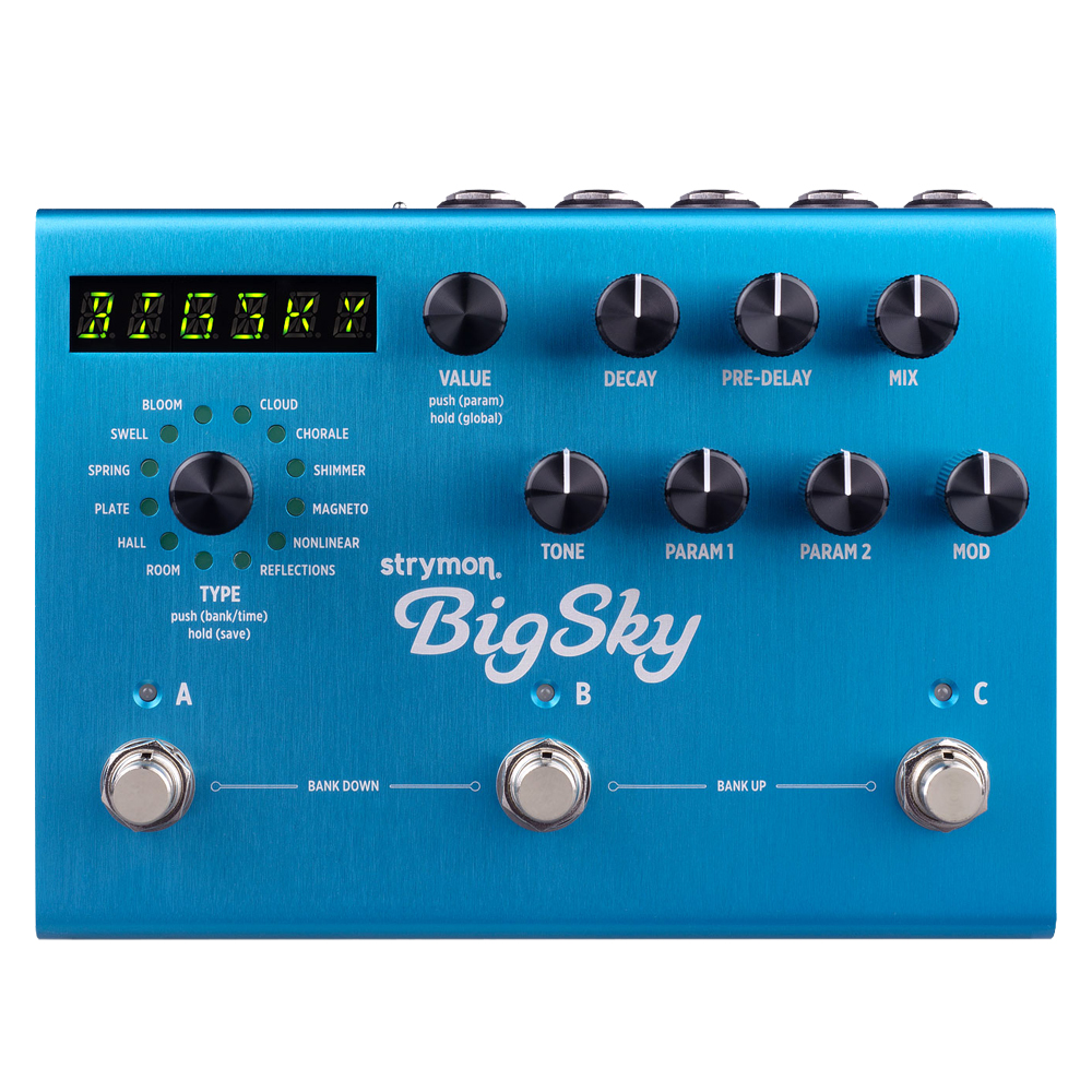 strymon BIGSKY リバーブ ストライモン エフェクター : THEONE