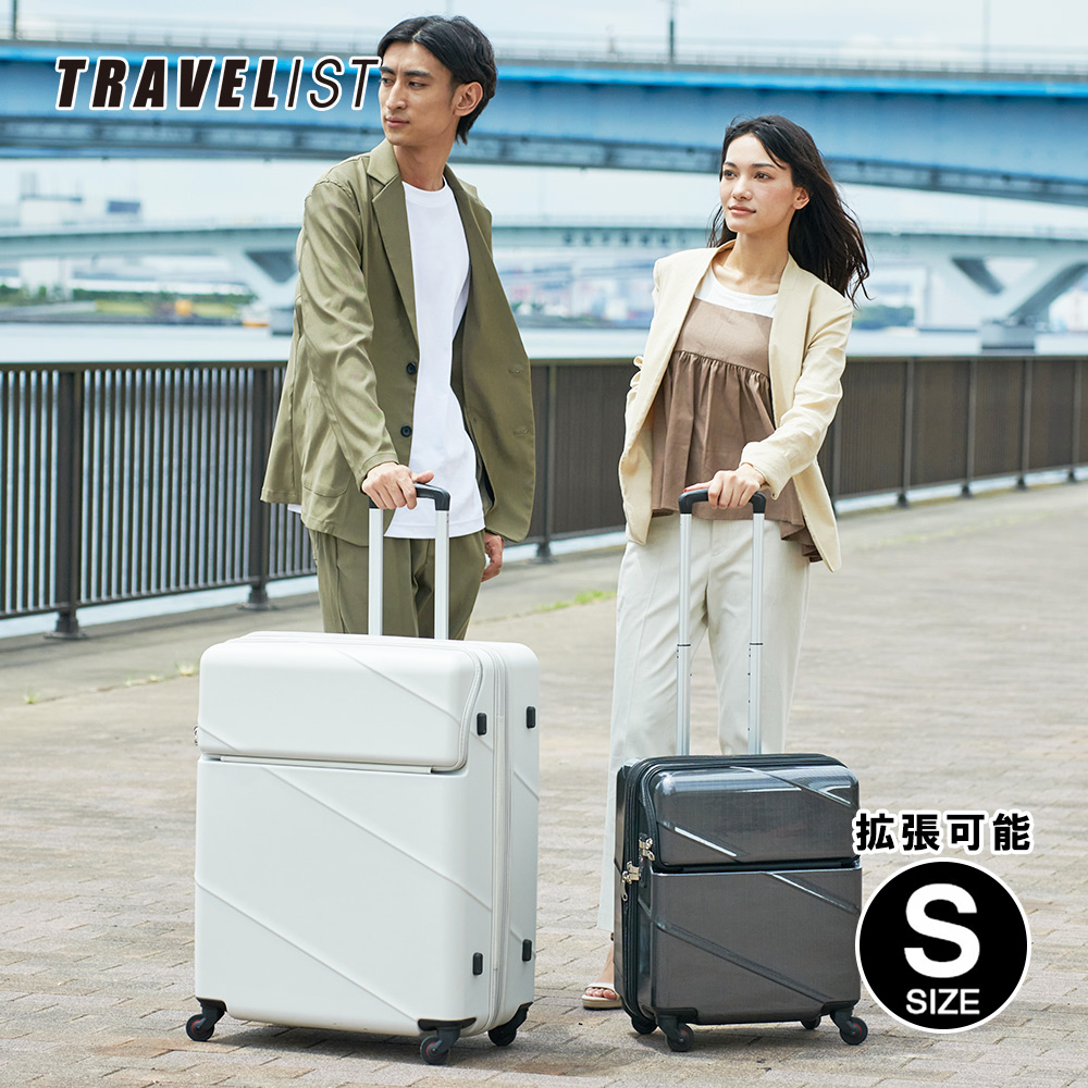キャリーケース　（トップオープン型） Amazon | [New Trip] スーツケース 機内持ち込み フロント