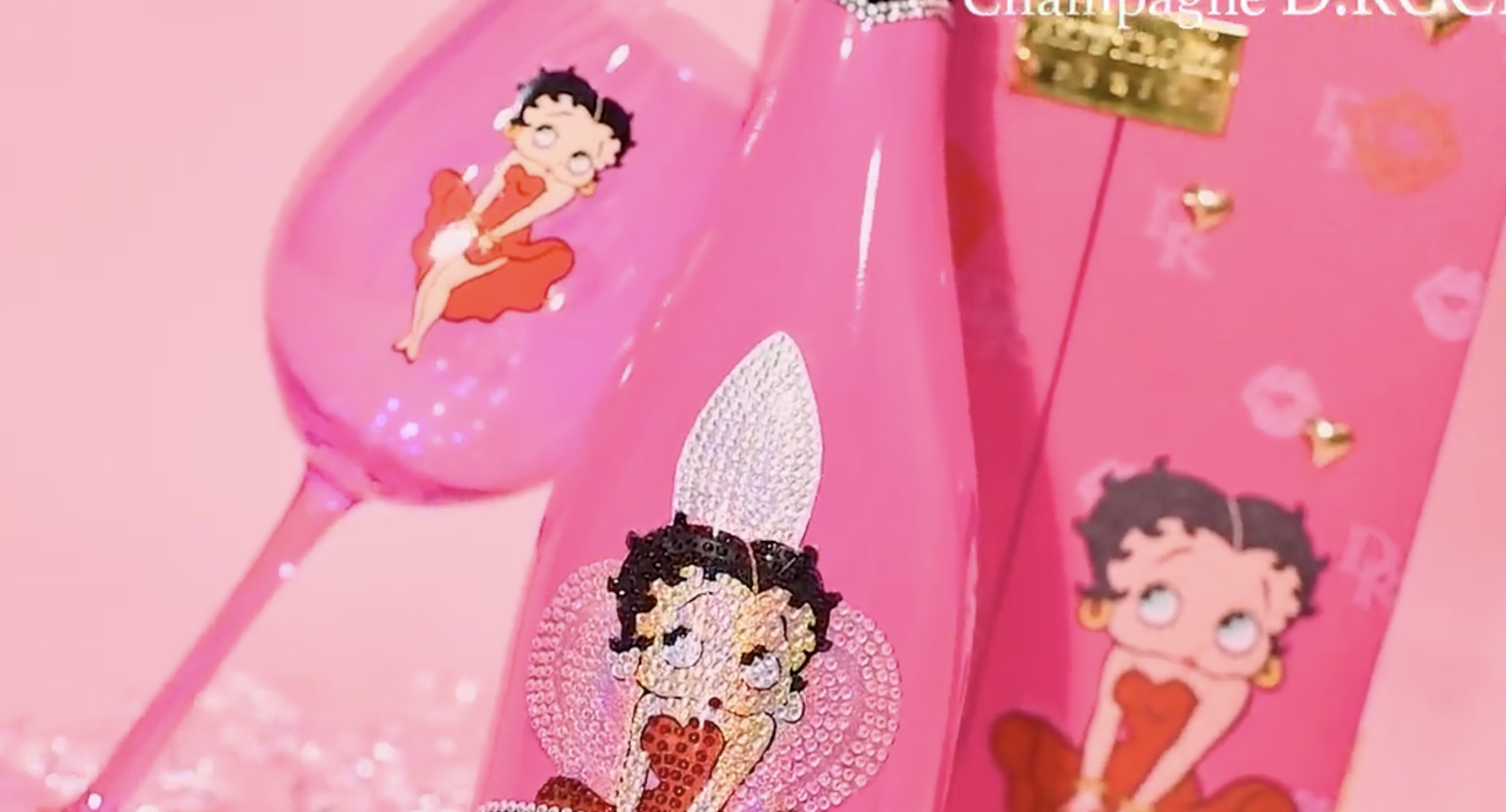 Betty Rose シャンパン ベティ・ブープデザイン 楽天市場】【正規品D.ROCKシャンパン】ドゥミセック グラシア全3