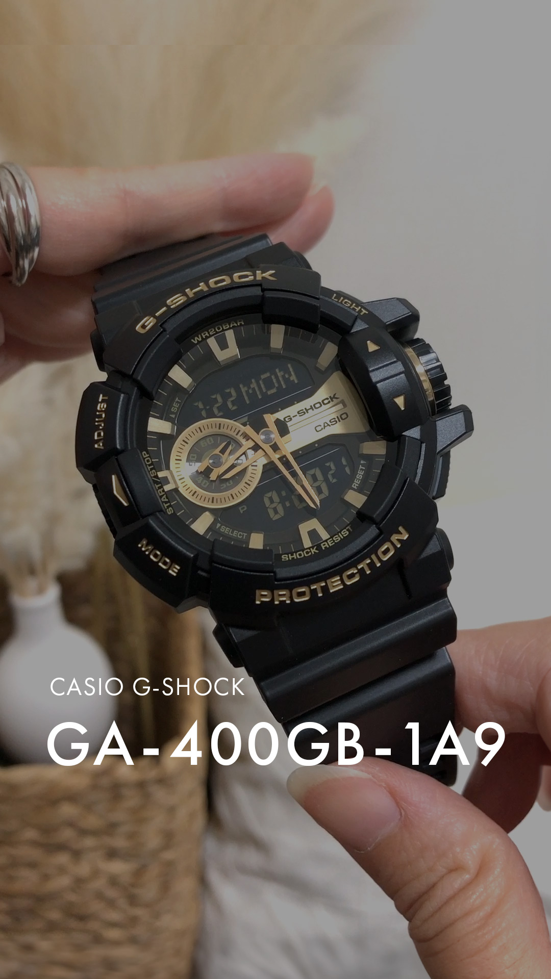 G-SHOCK 並行輸入品 10年保証 CASIO カシオ Gショック GA-400GB-1A9