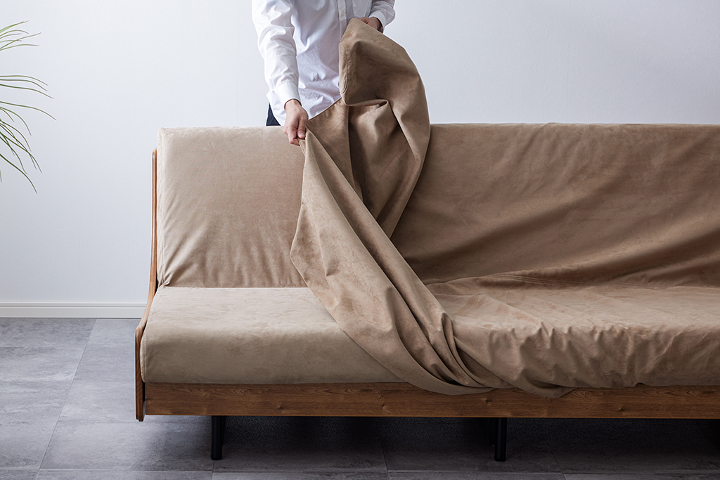 Meuble ソファカバー Exごろ寝ソファ セミダブル セミダブル