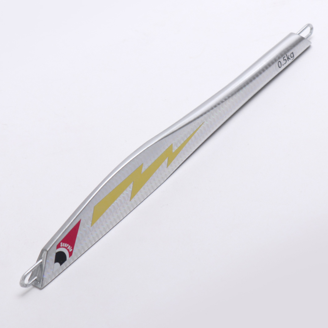 K'sガレージ ジグ 500g シルバー メタルジグ オフショア