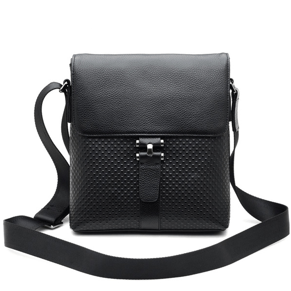 TIDING 星柄 ショルダーバッグ 本革 牛革 メンズ 斜め掛けバッグ iPad対応 カジュアル 鞄 ブラック 春夏 父の日プレゼント | ブランド登録なし | 18