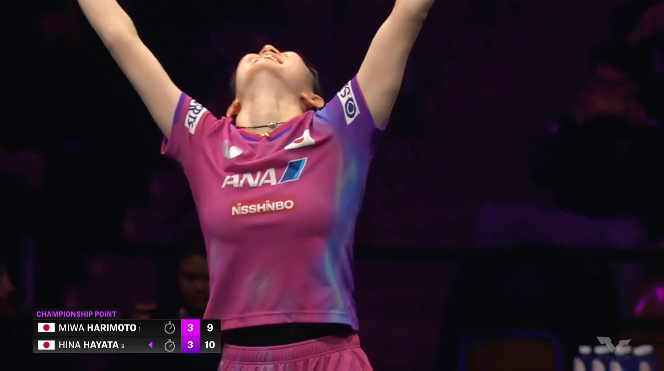 【卓球】早田ひながチャンピオンズ初制覇！ 張本美和とのフルゲームの激闘を制してWTT今季初タイトル！｜WTTチャンピオンズフランクフルト2025