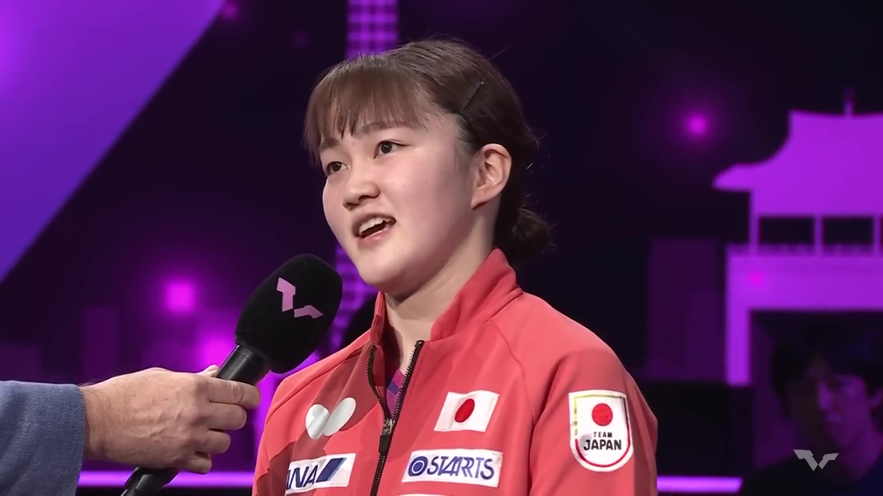 エポック ワン 【張本美和】チームの勝利を確定させるストレート勝利 25.2.8 エポック ワン 【張本美和】チームの勝利を確定させるストレート