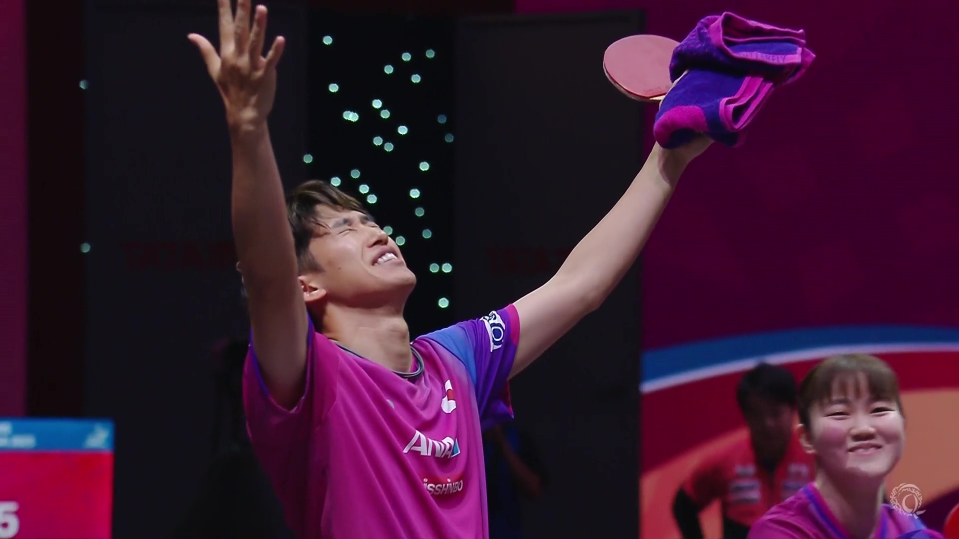【卓球】日本勢メダル第1号は“大吉ペア”  パリ五輪銀に続き、世界ランク1位の中国ペア撃破｜世界卓球2025