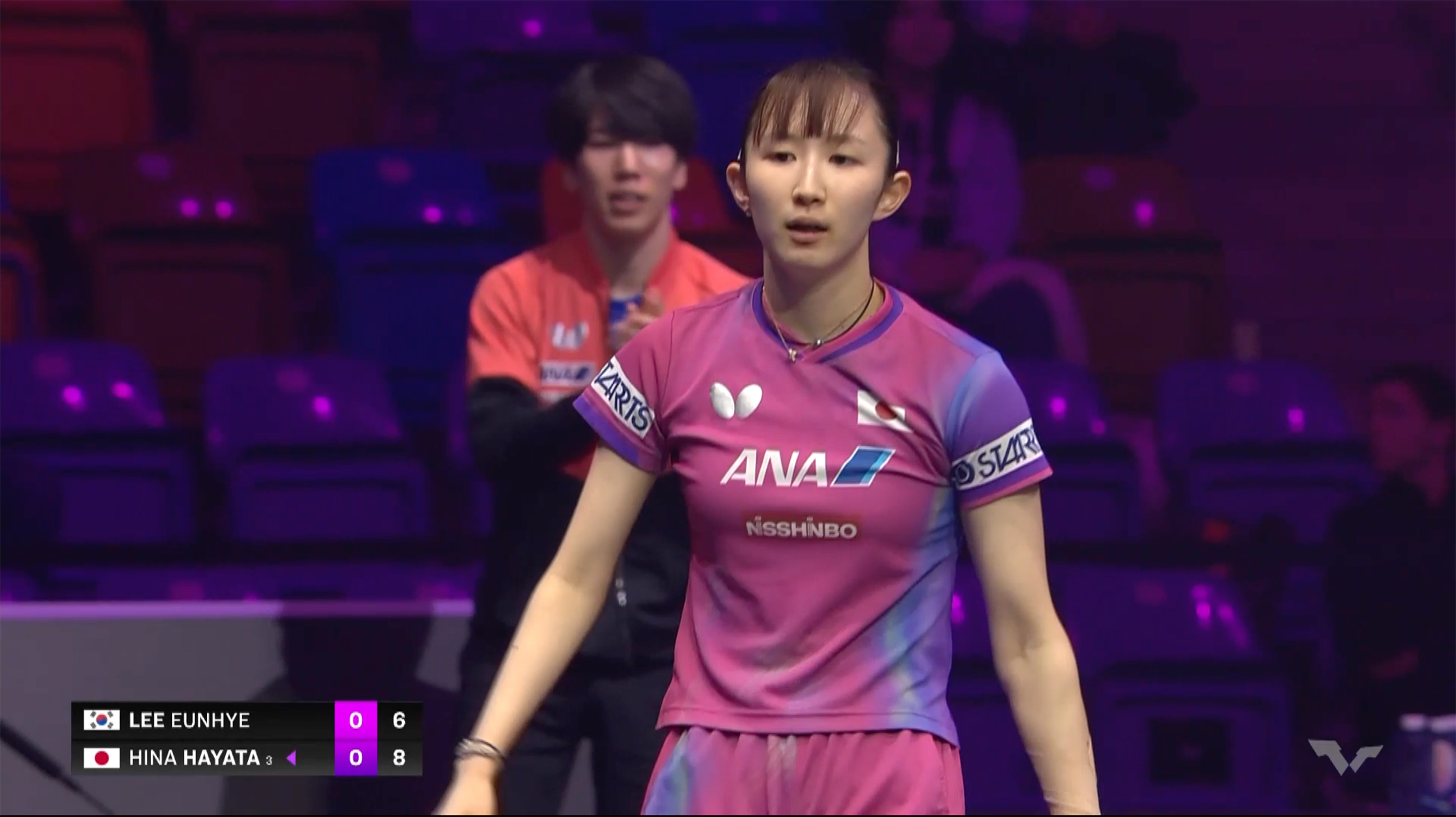 【卓球】早田ひな 韓国の主力選手をストレートで撃破！ ベスト8進出を決める｜WTTチャンピオンズフランクフルト2025