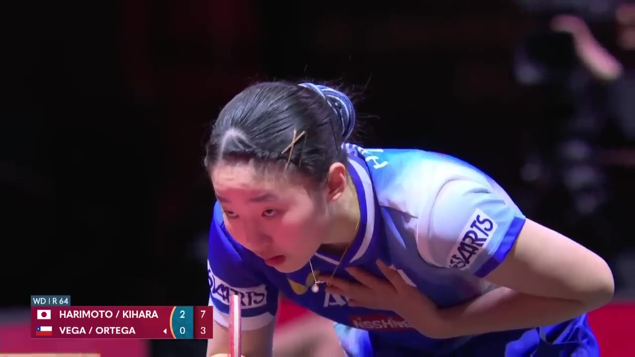 【卓球】張本美和 /木原美悠 次世代エース候補ペアが快勝｜世界卓球2025