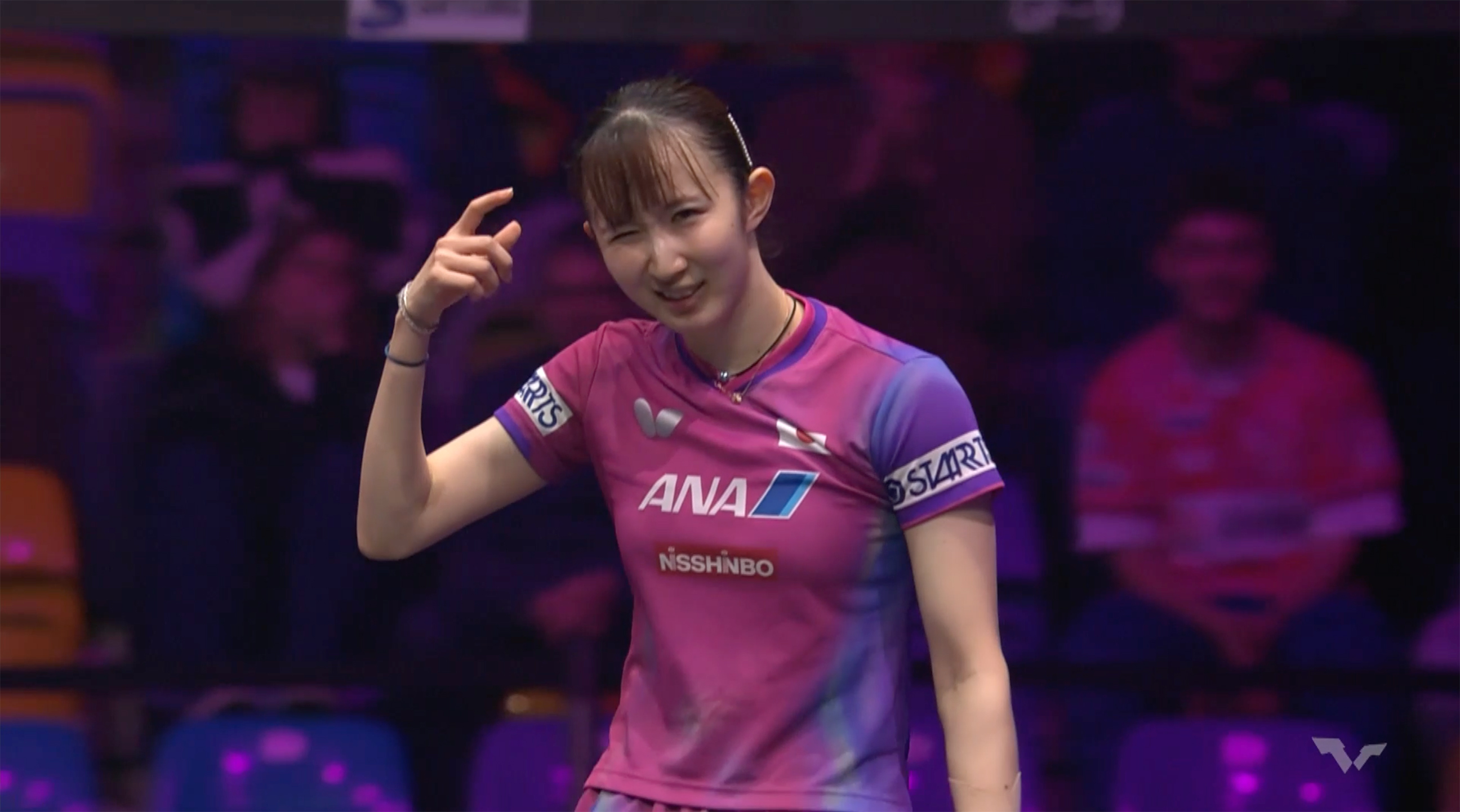 動画】【卓球】早田ひな 強敵に逆転勝利！ フルゲームの激闘を制して