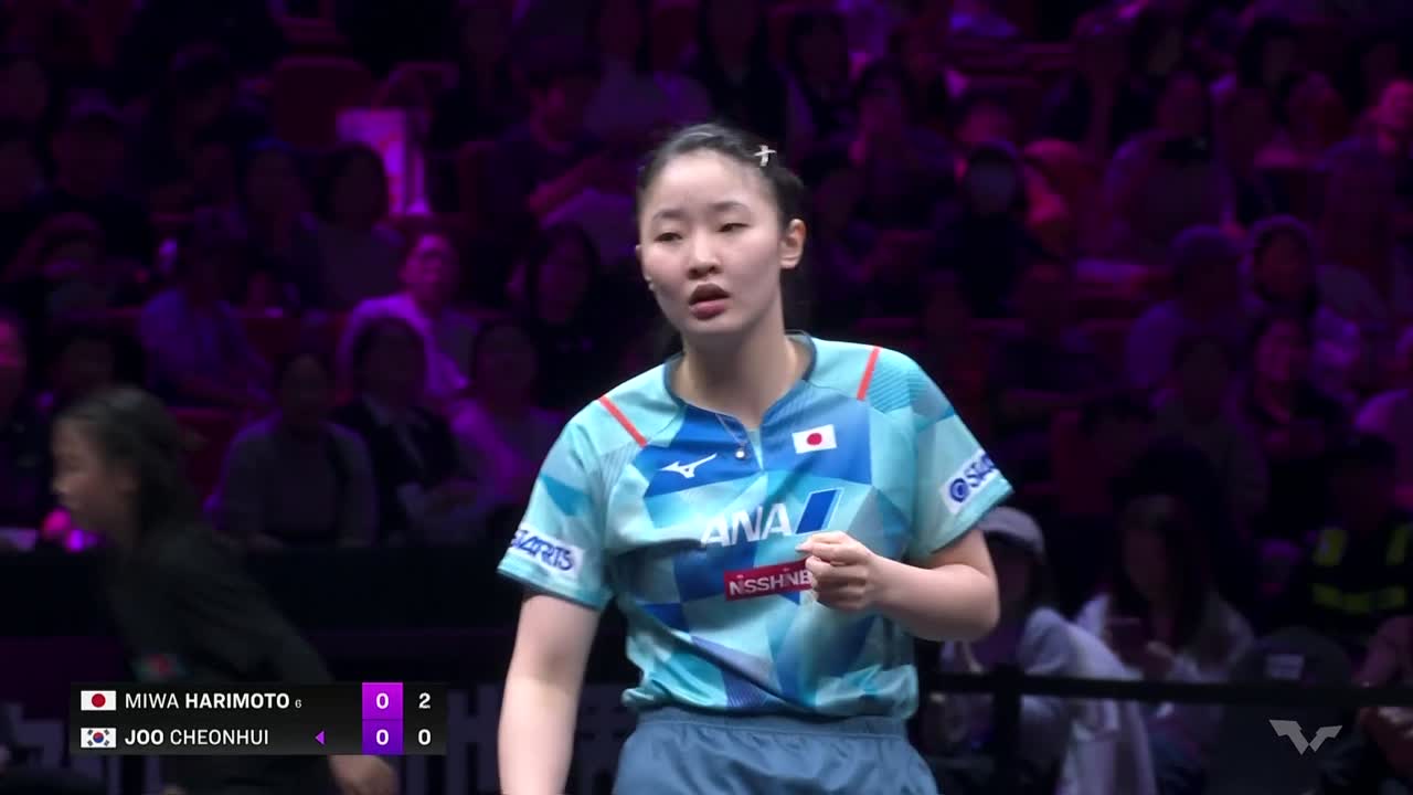 【卓球】張本美和 韓国チュチョンヒに初勝利でベスト16進出！｜WTTチャンピオンズ重慶2025