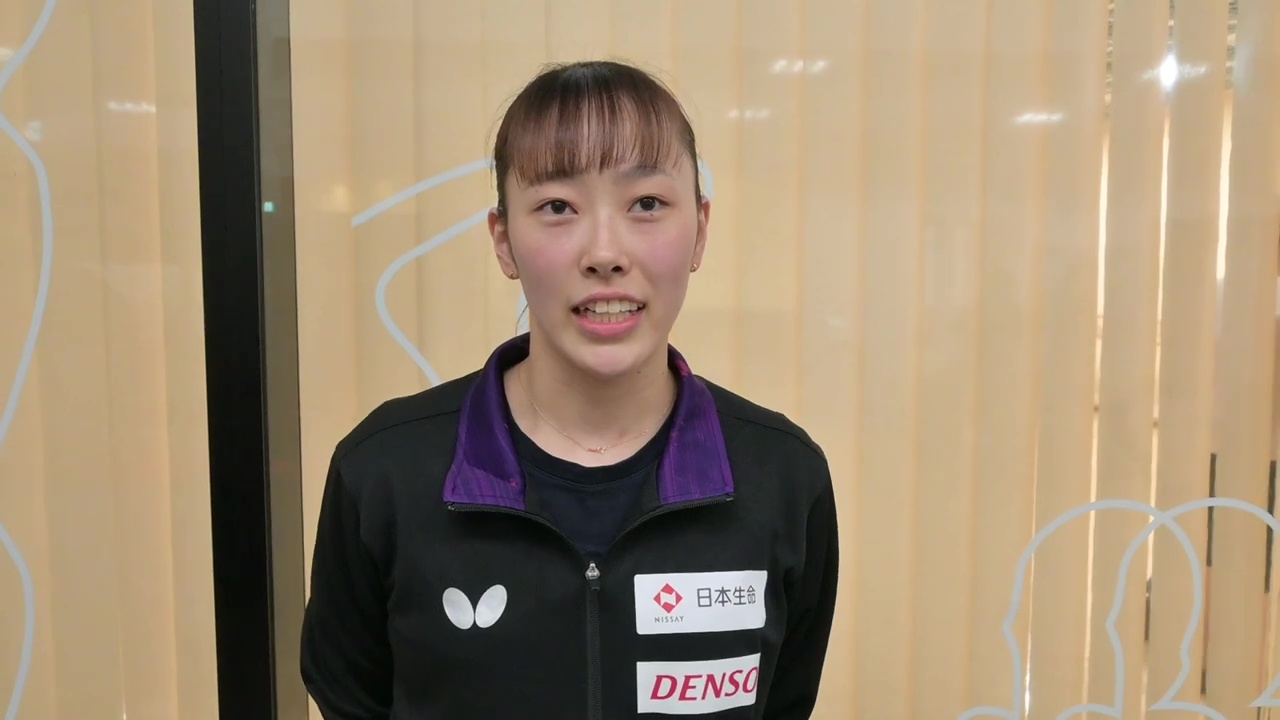 【インタビュー】赤江夏星「向かっていく気持ちを忘れずに、1位通過したい」｜アジア選手権2024 兼 世界卓球2025 代表選考会