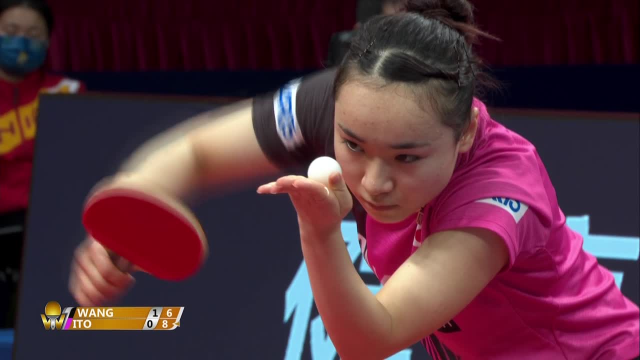 動画 第2ゲーム 伊藤美誠 Vs 王芸迪 Ittfファイナルズ 準々決勝 スポーツナビ テレビ東京 卓球チャンネル