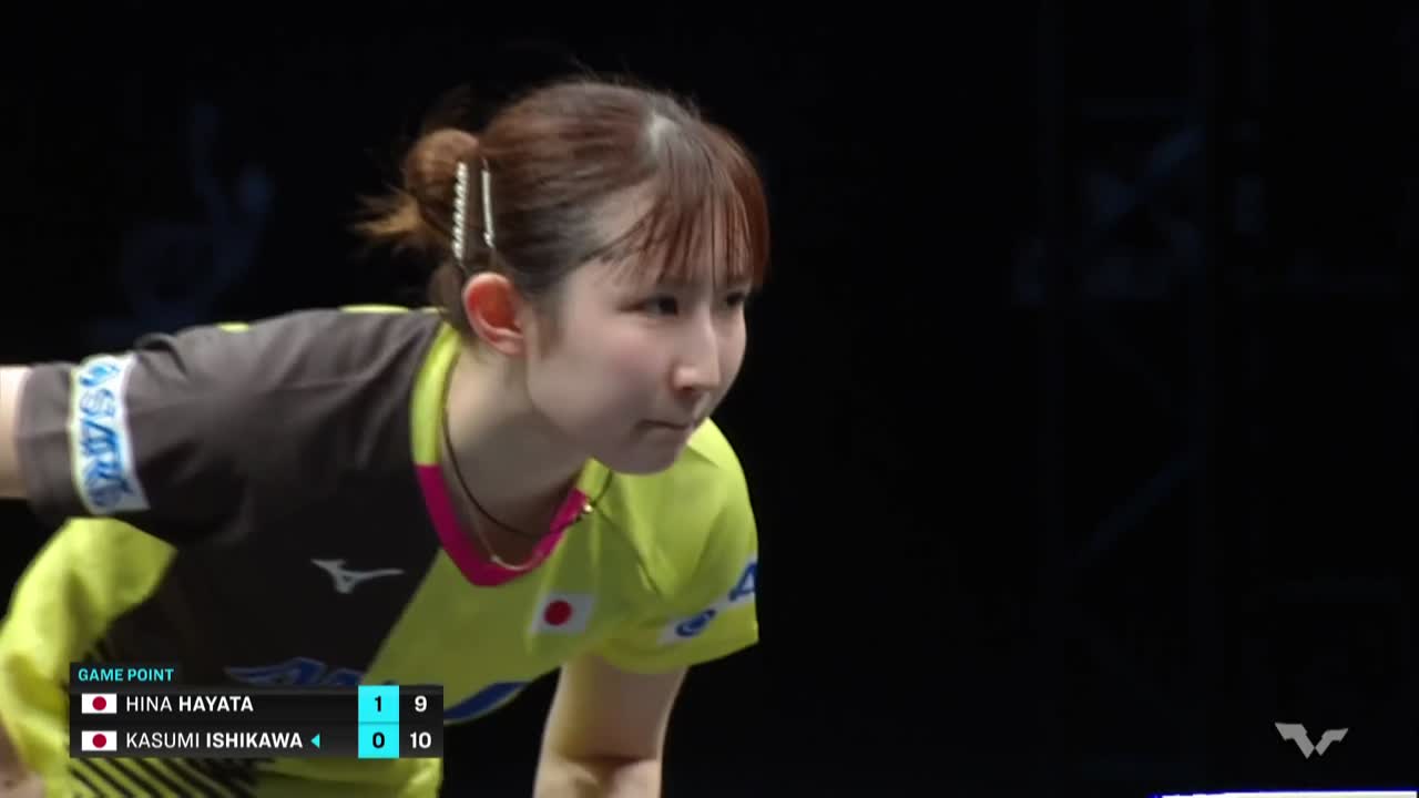 動画 ハイライト 早田ひな Vs 石川佳純 Wtt コンテンダー ドーハ 女子シングルス2回戦 スポーツナビ テレビ東京 卓球チャンネル