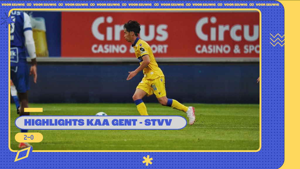 【シントトロイデン】ハイライト | ベルギーリーグPO2 第10節 ヘント 2-0 STVV