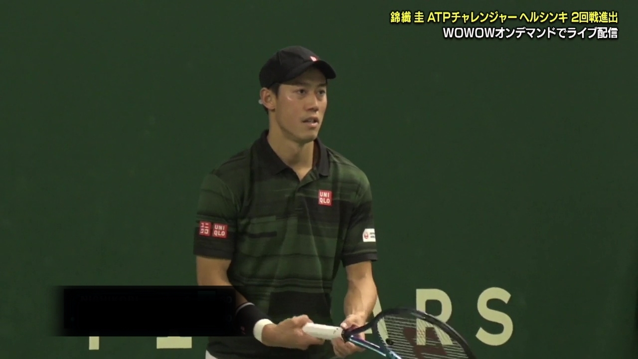 錦織 圭 vs N.アルバレス バローナ 1回戦ハイライト│男子テニスATPチャレンジャー ヘルシンキ