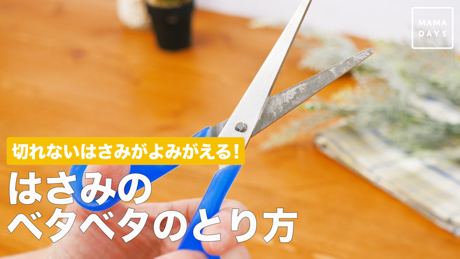 切れないはさみがよみがえる! はさみのベタベタのとり方 MAMADAYS ママデイズ Yahoo! JAPAN 切れないはさみがよみがえる! はさみのベタベタのとり方 MAMADAYS ママデイズ Yahoo! JAPAN