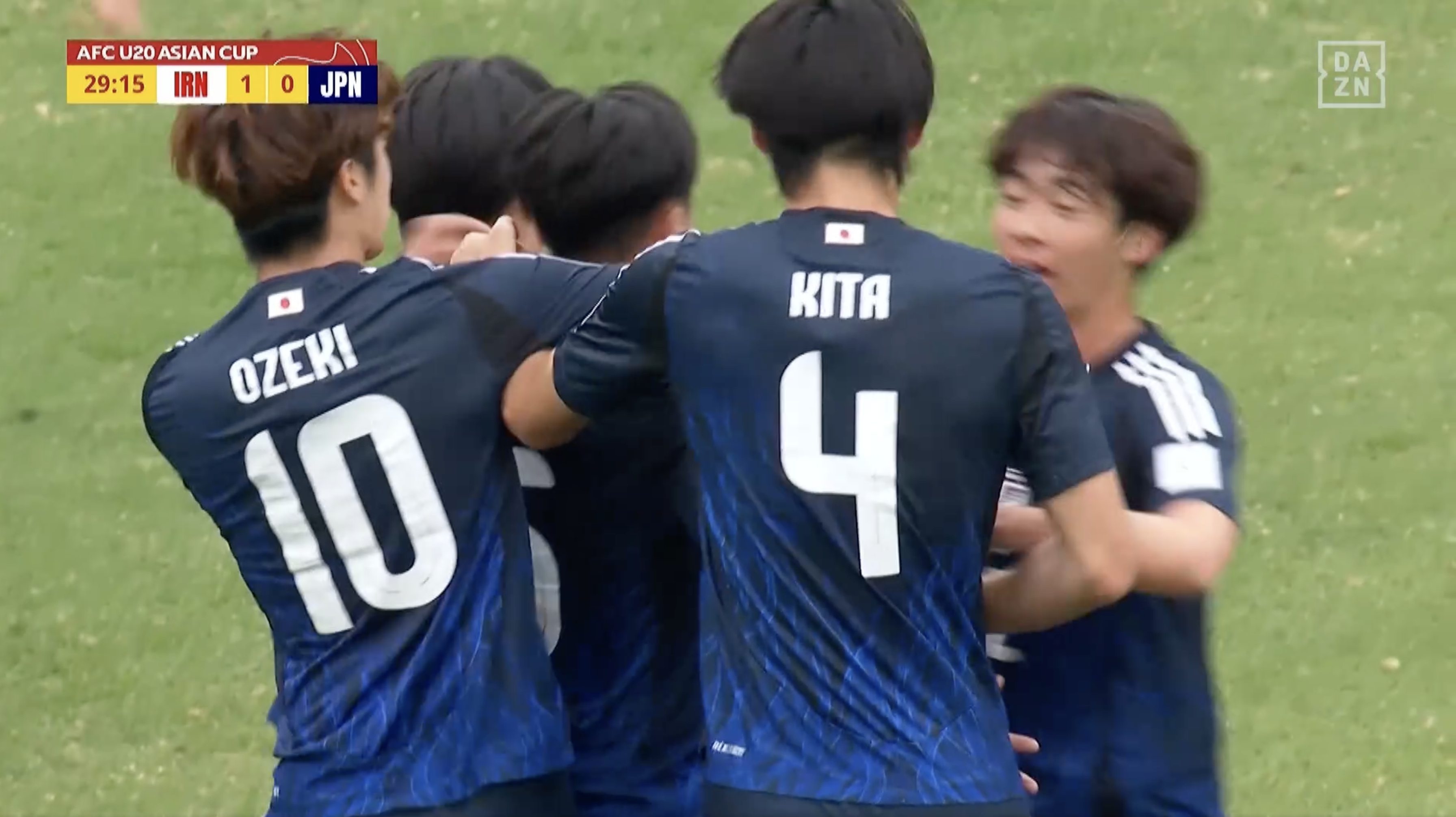 【U20アジアカップ】準決勝 U-20イラン vs. U-20日本 ダイジェスト